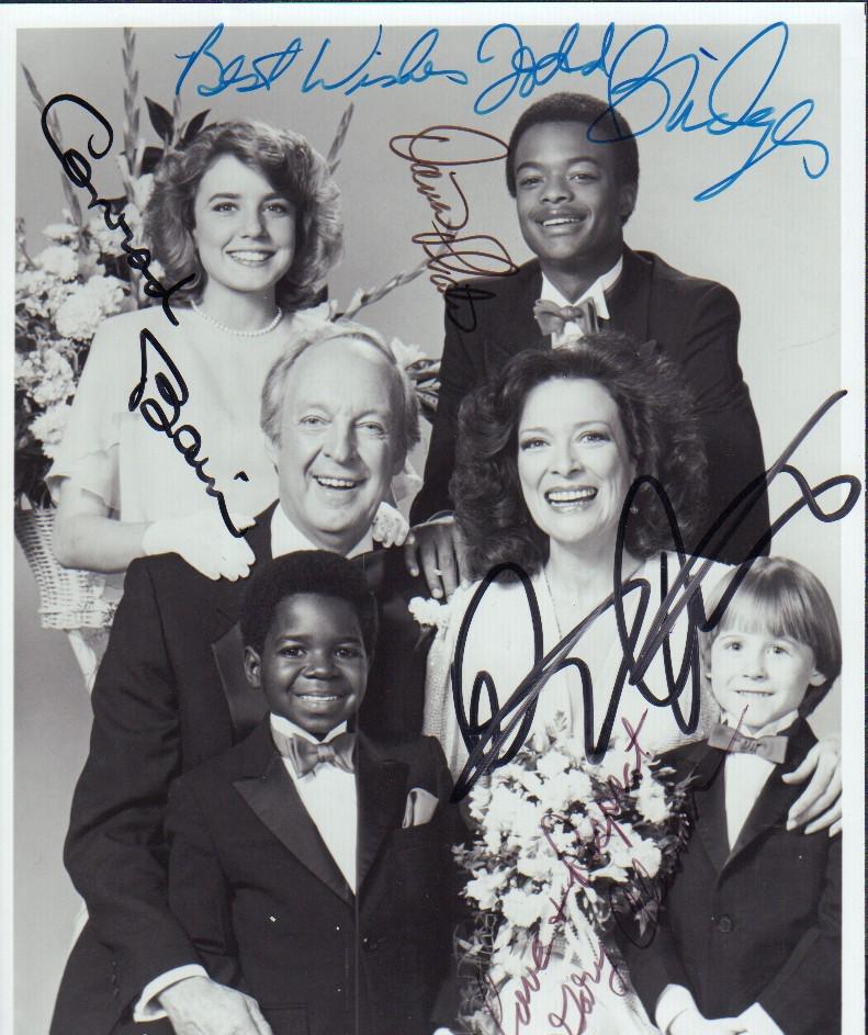 Different Strokes Cast Signed Photograph