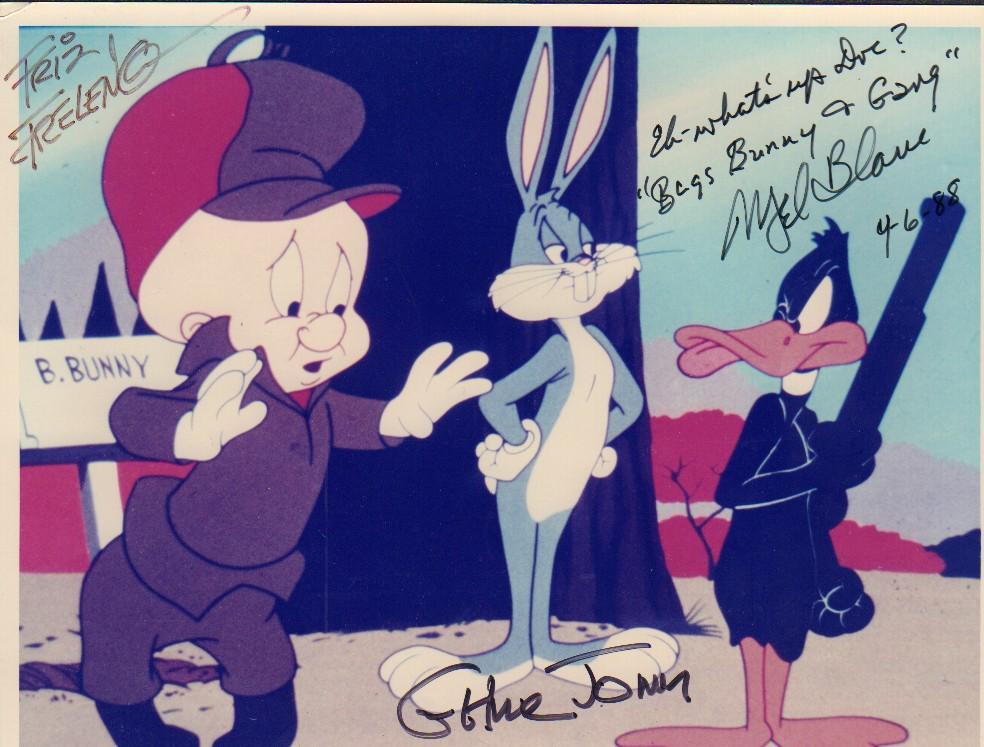 Looney Tunes cast signed photo (1 of 1)