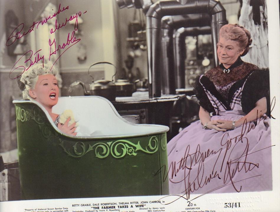 Farmer Takes a Wife cast signed photo (1 of 1)