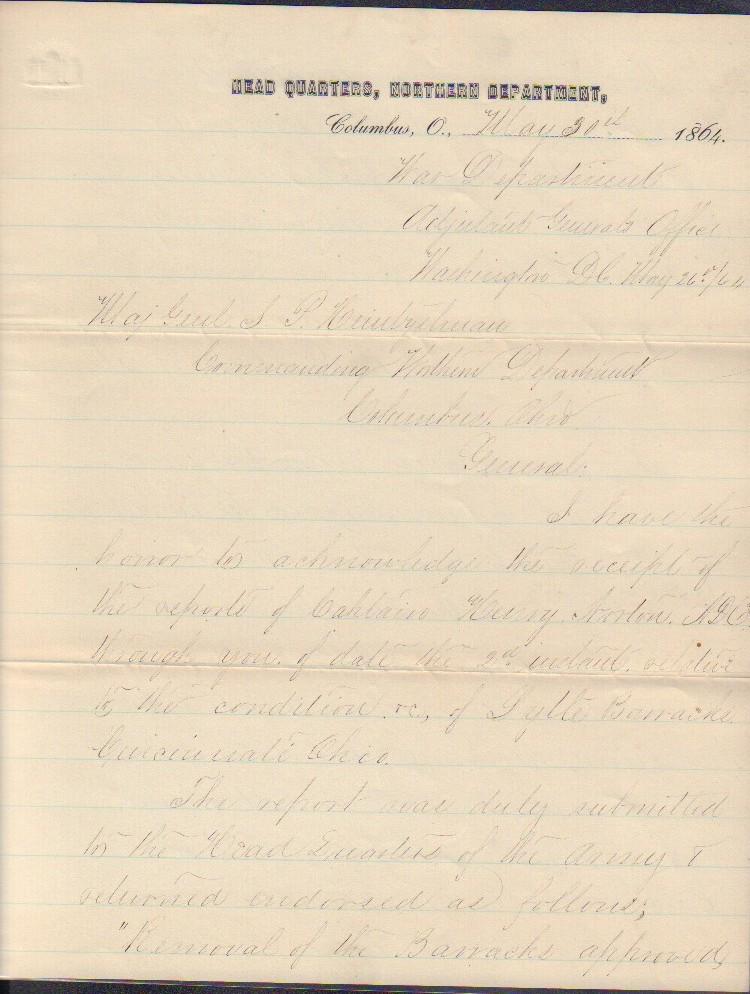 Maj Gen Heintzleman orders (1 of 1)