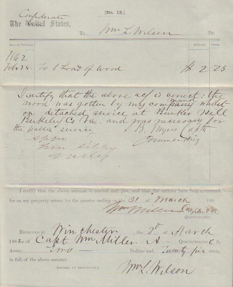 Confederate States document (1 of 1)