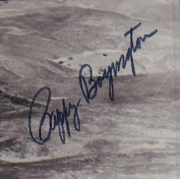 Gen Pappy Boyington signature (1 of 1)
