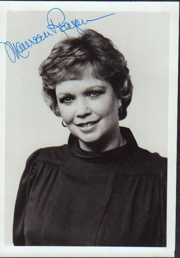 Maureen Reagan Signed Photograph