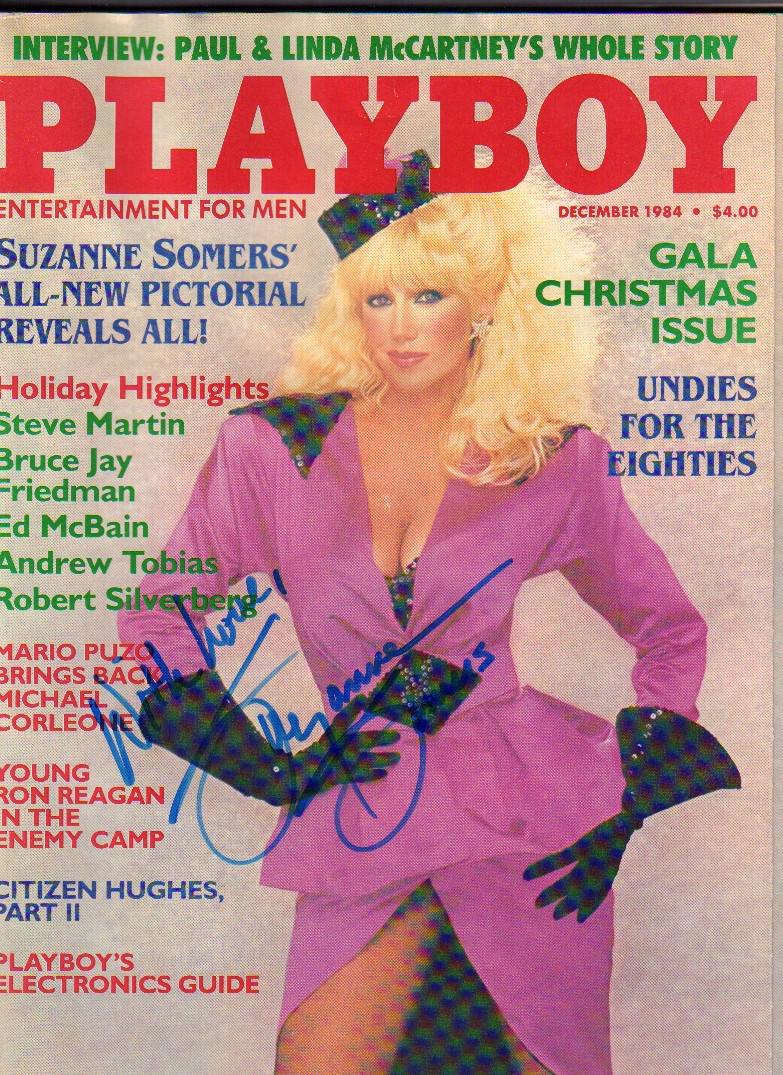 Suzanne Somers signed Playboy (1 of 1)