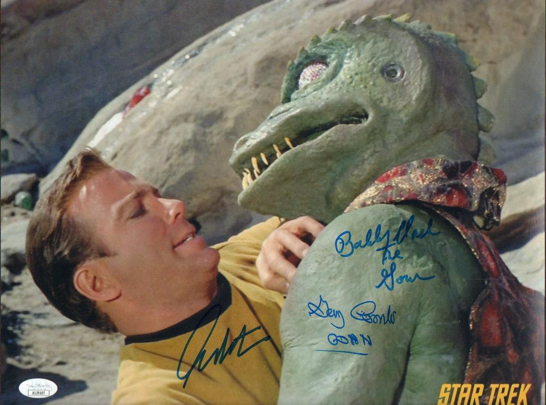 Star Trek RARE Gorn signed piece (1 of 1)