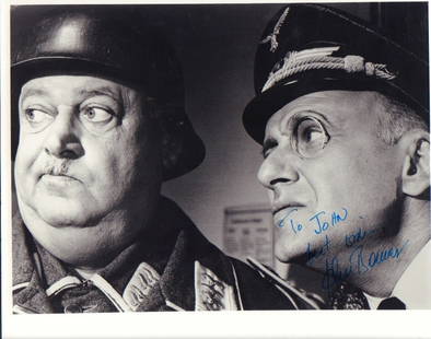 John Banner Rare Signed Photo