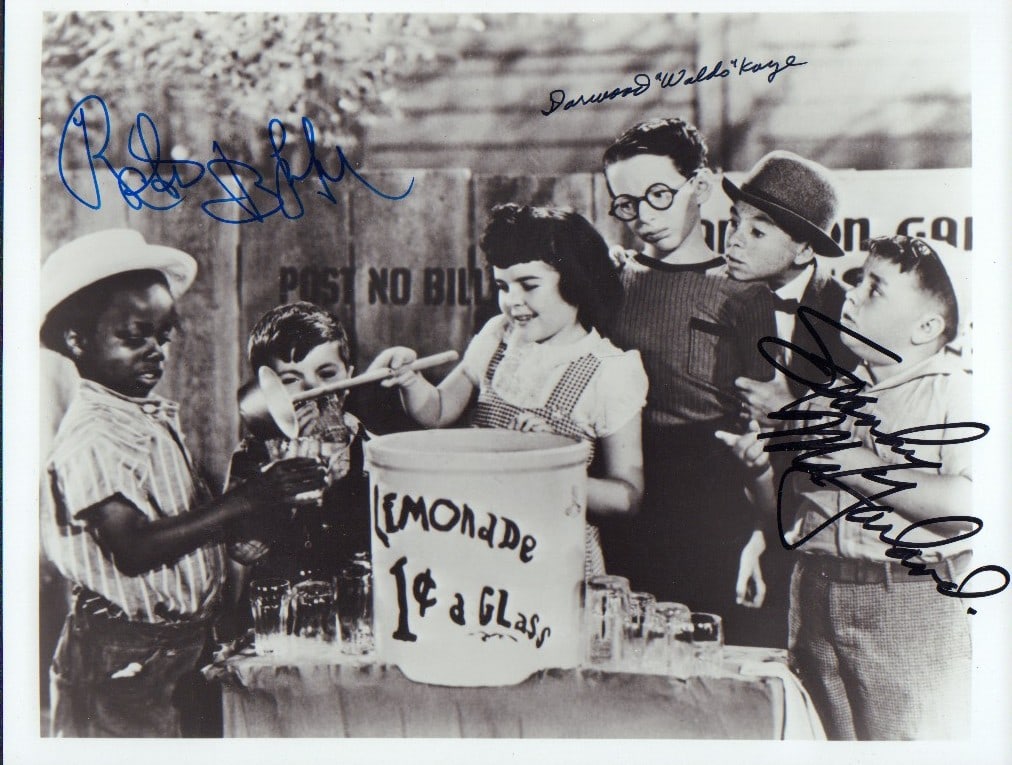 Our Gang Little Rascals signed photograph (1 of 1)