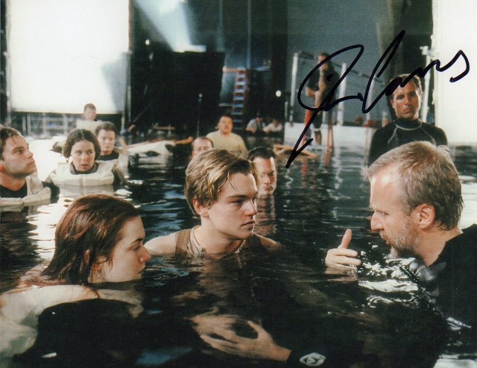 James Cameron signed photograph (1 of 1)