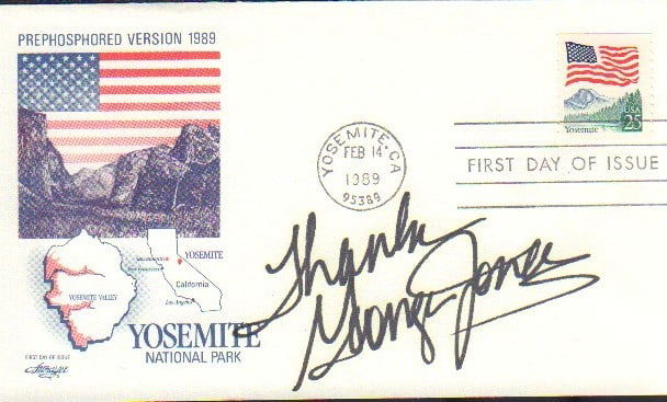 George Jones signed cover (1 of 1)