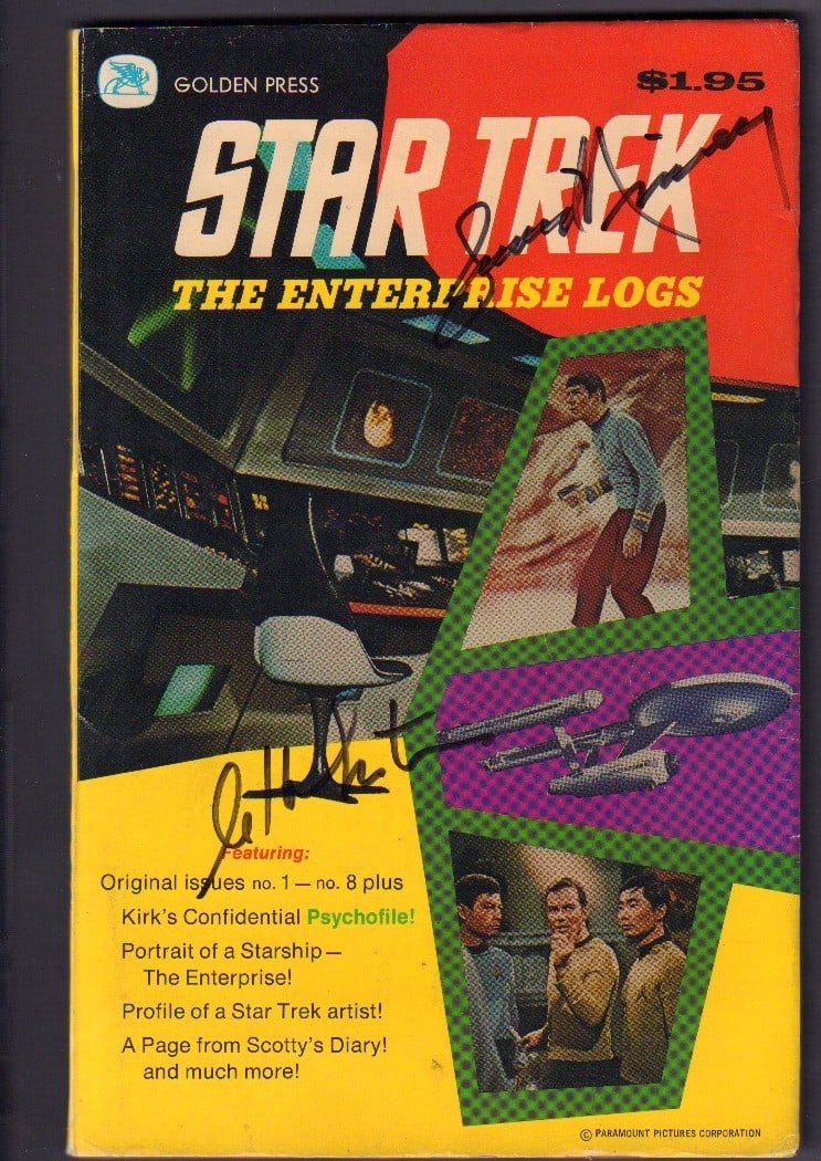Star Trek Golden Book cast signed (1 of 1)