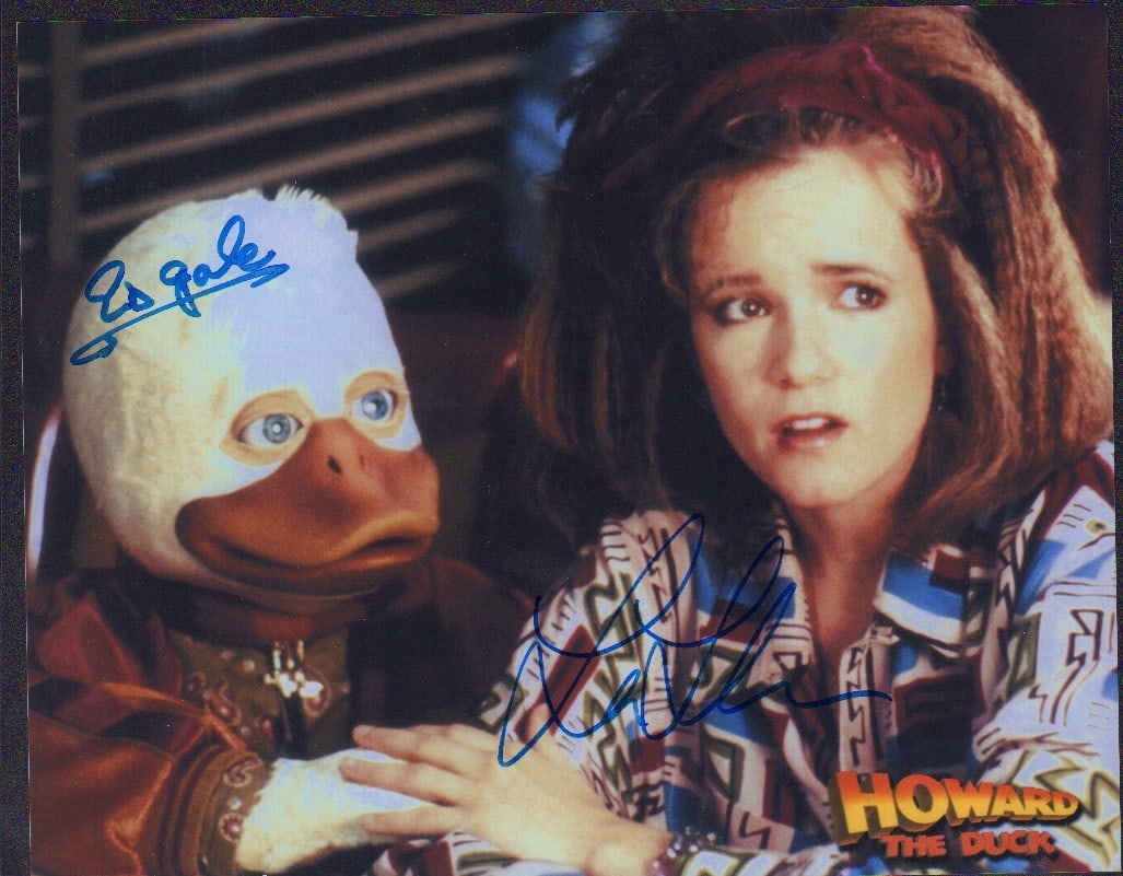 Howard the Duck signed cast photograph (1 of 1)
