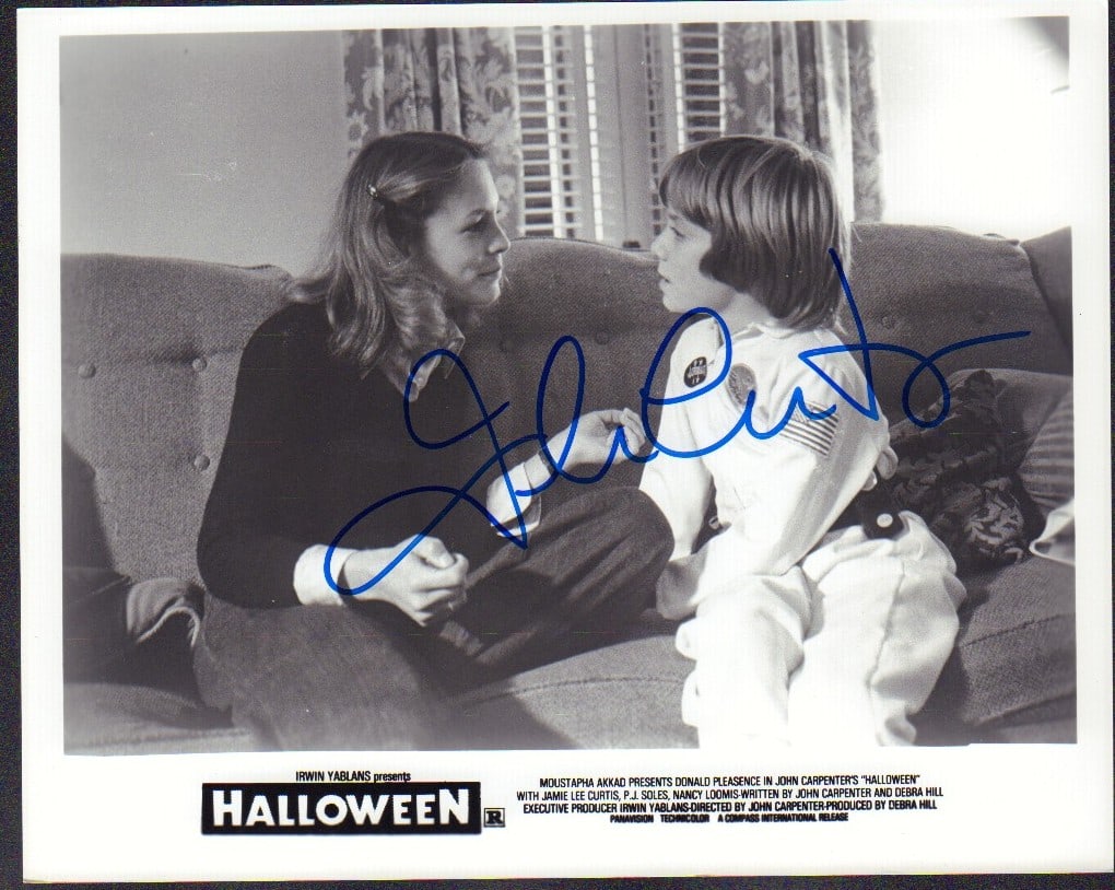 Jamie Lee Curtis signed photograph (1 of 1)