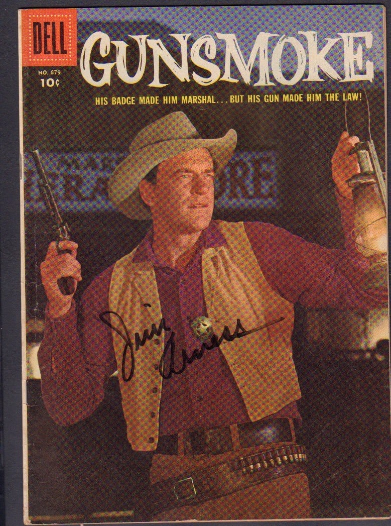 Gunsmoke comic book signed (1 of 1)