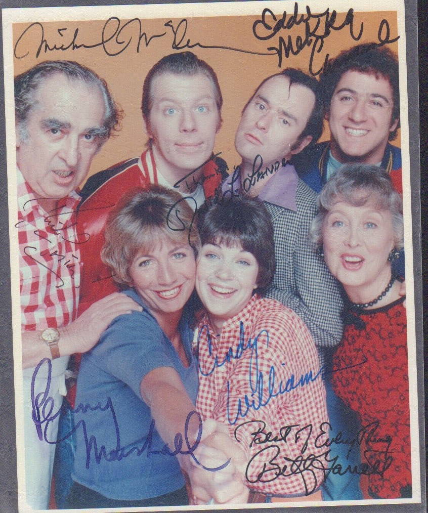 Laverne And Shirley Cast Signed Photograph Auction