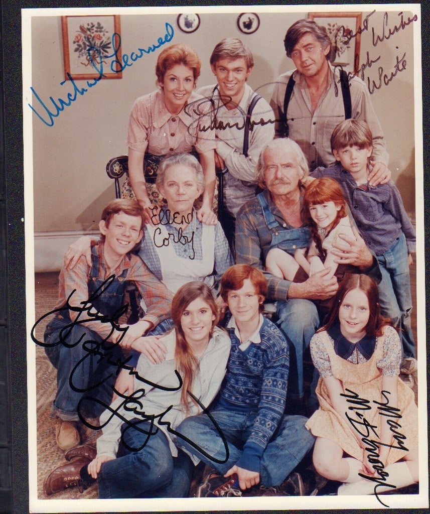 The Waltons signed cast photograph (1 of 1)