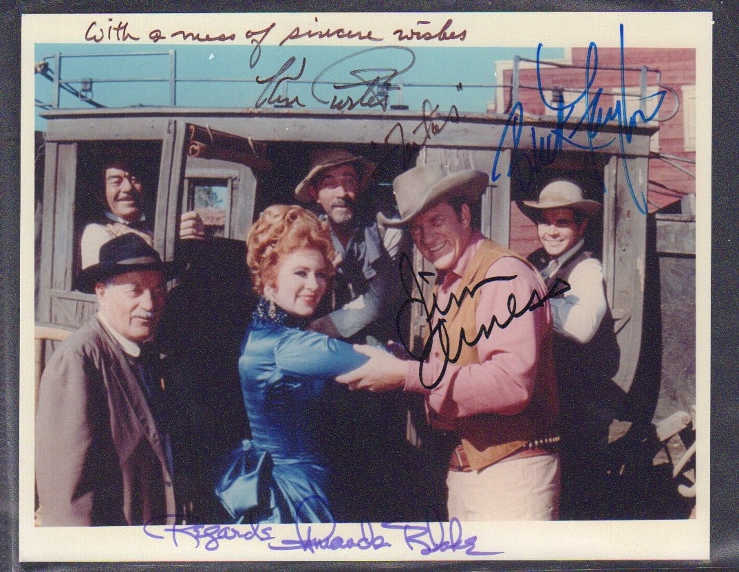 Gunsmoke Cast Signed Photograph Auction