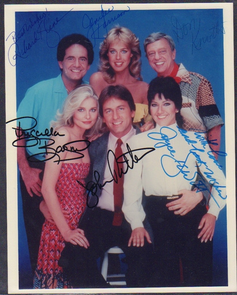 Three's Company cast signed photograph (1 of 1)