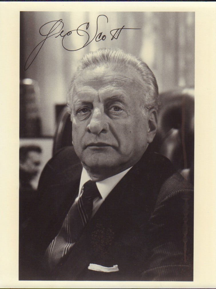 George C Scott signed photo (1 of 1)