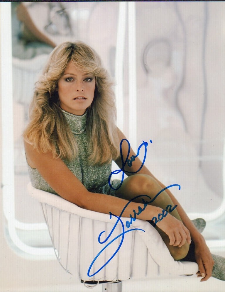 Farrah Fawcett signed photo (1 of 1)