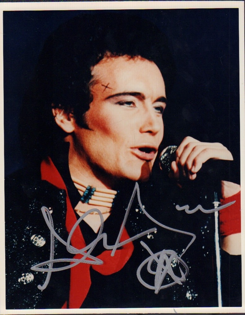 Adam Ant signed photo (1 of 1)