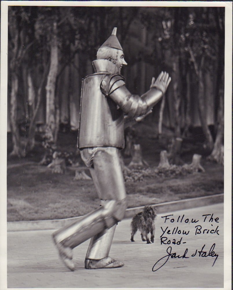 Jack Haley signed photo (1 of 1)