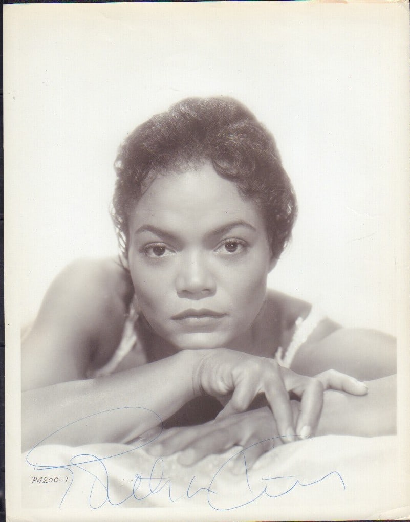 Eartha Kitt signed photo (1 of 1)