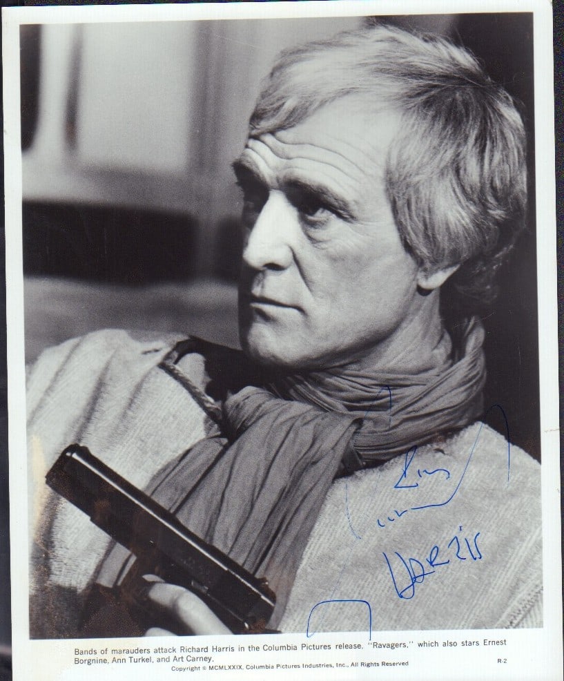 Sir Richard Harris signed photo (1 of 1)