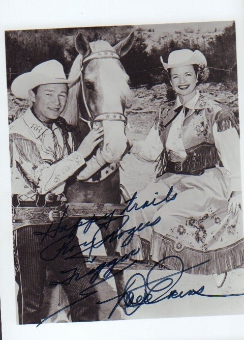Roy and Dale signed photo (1 of 1)