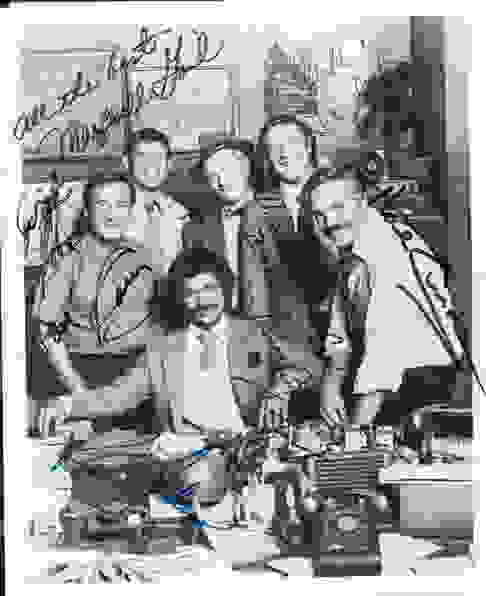 Barney Miller cast signed photo