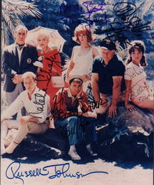 Gilligans Island cast signed photo