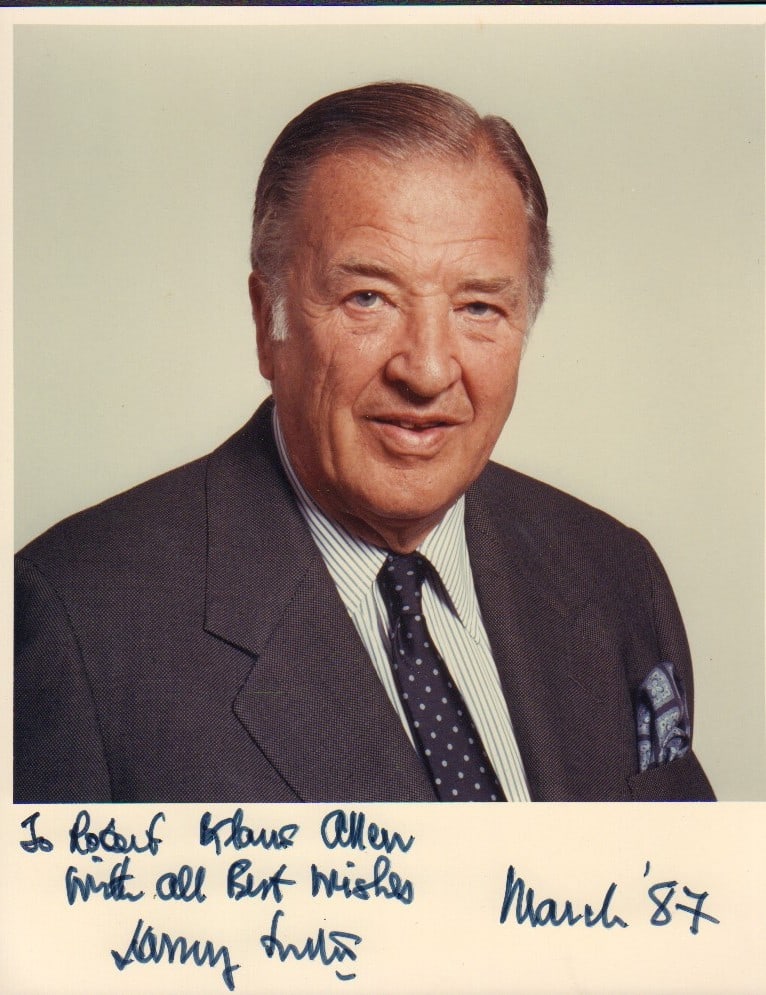 Henry Ford II signed photograph (1 of 1)