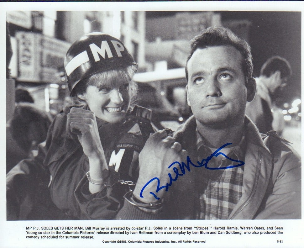 Bill Murray signed photograph (1 of 1)