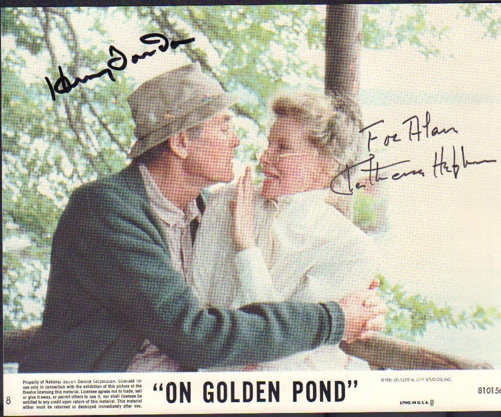 On Golden Pond cast signed photograph (1 of 1)
