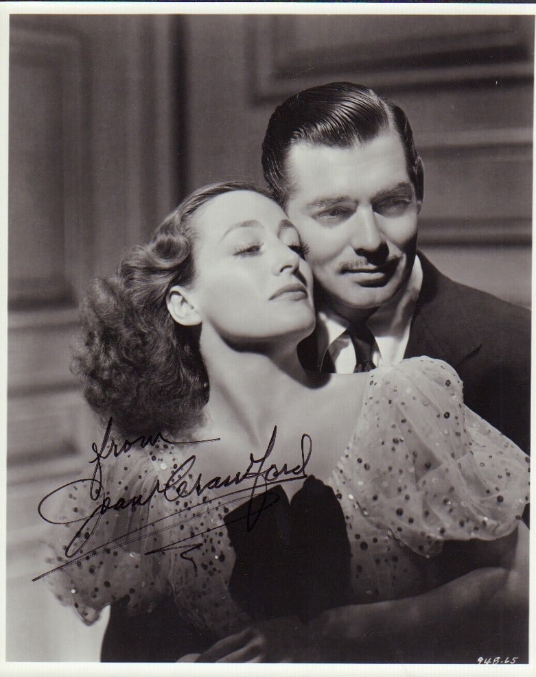 Joan Crawford signed photograph (1 of 1)