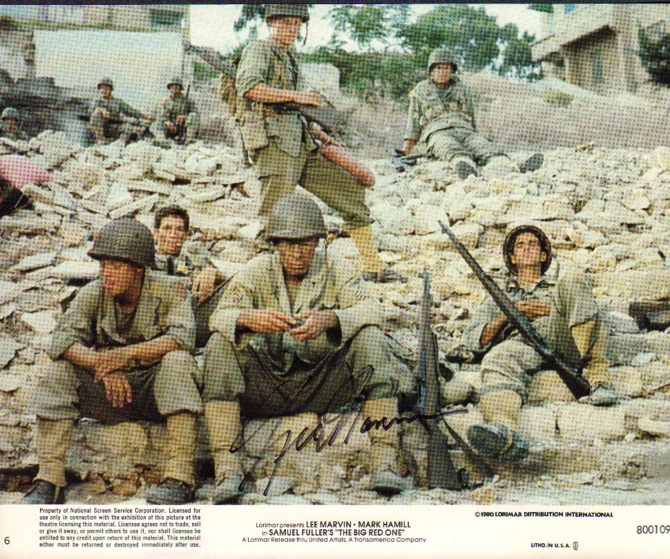 Lee Marvin signed photograph (1 of 1)