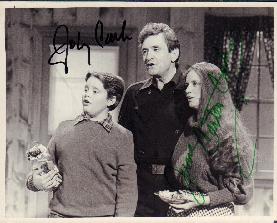 Johnny Cash signed photograph (1 of 1)