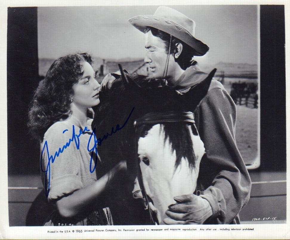 Jennifer Jones signed photograph (1 of 1)