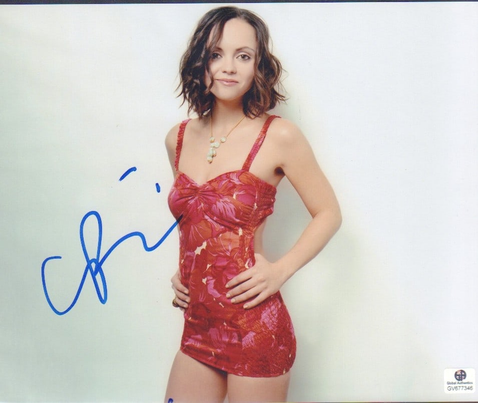 Christina Ricci signed photograph (1 of 1)