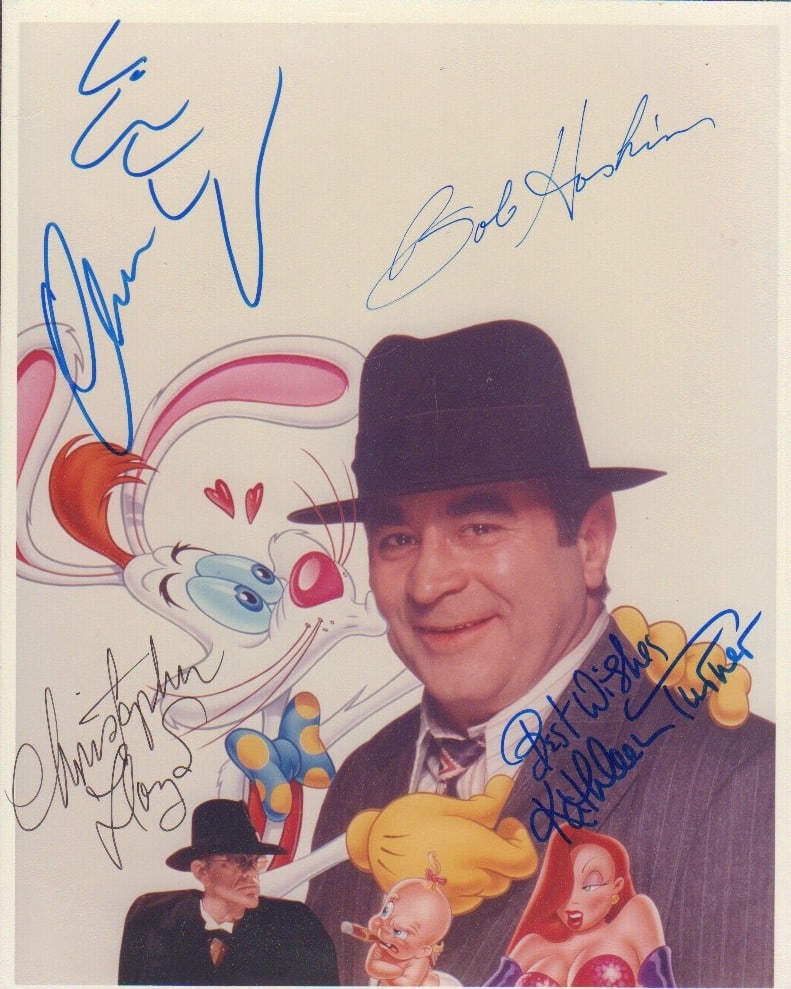 Who Framed Roger Rabbit signed cast photograph (1 of 1)