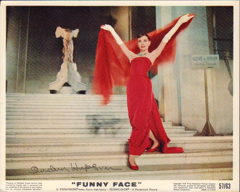 Audrey Hepburn signed photograph (1 of 1)