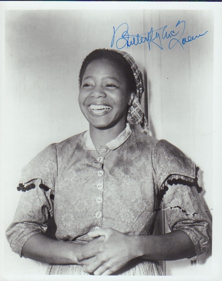 Butterfly McQueen signed photograph (1 of 1)