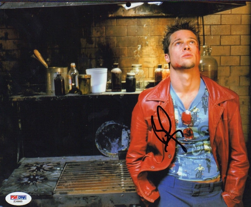 Brad Pitt signed photograph (1 of 1)