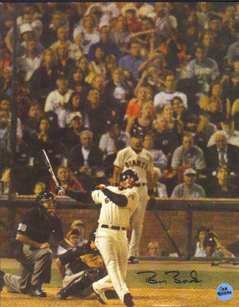 Barry Bonds signed photograph (1 of 1)