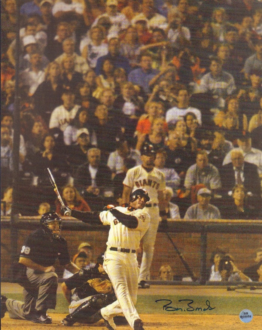 Barry Bonds signed 11x14 photograph (1 of 1)