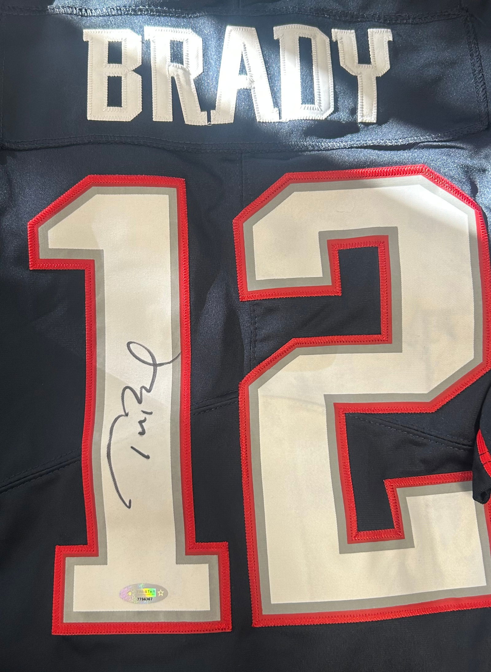Tom Brady signed Patriots jersey (1 of 1)