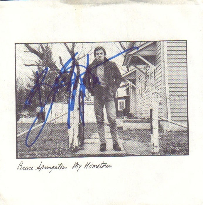 Bruce Springsteen signed record (1 of 1)