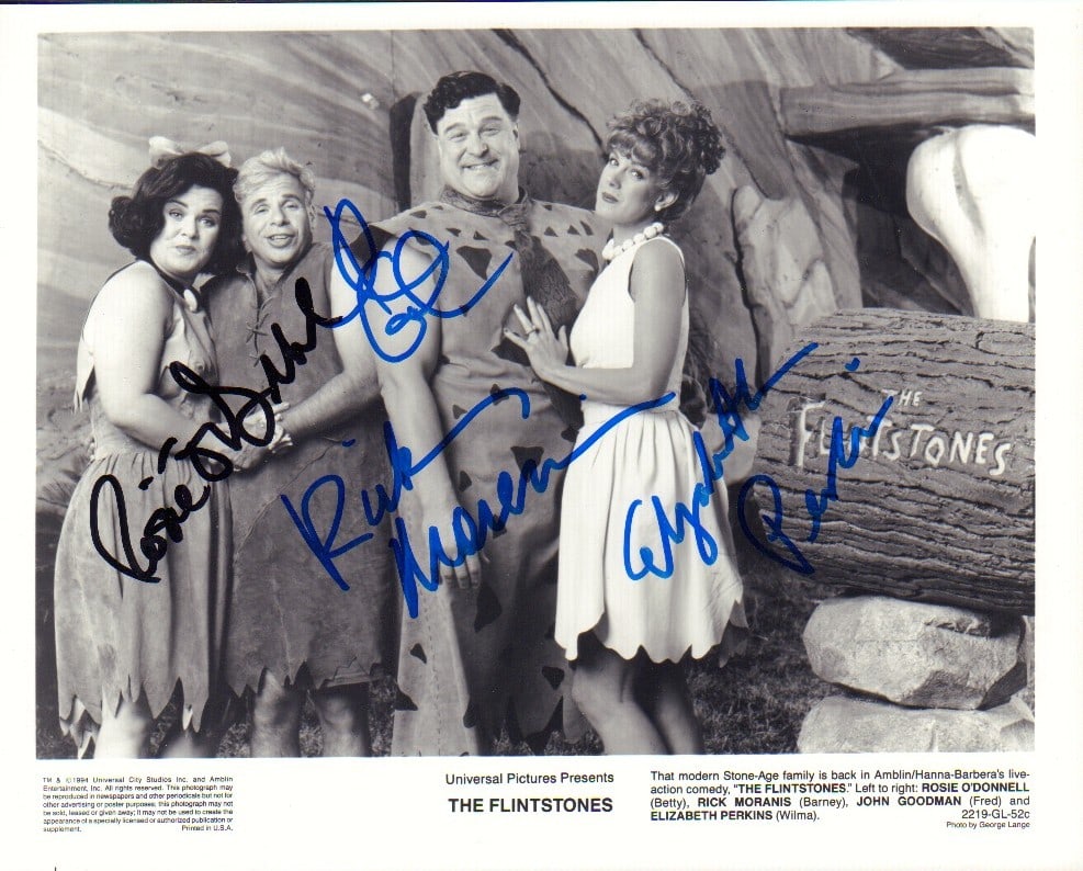 Flintstones cast signed photo (1 of 1)