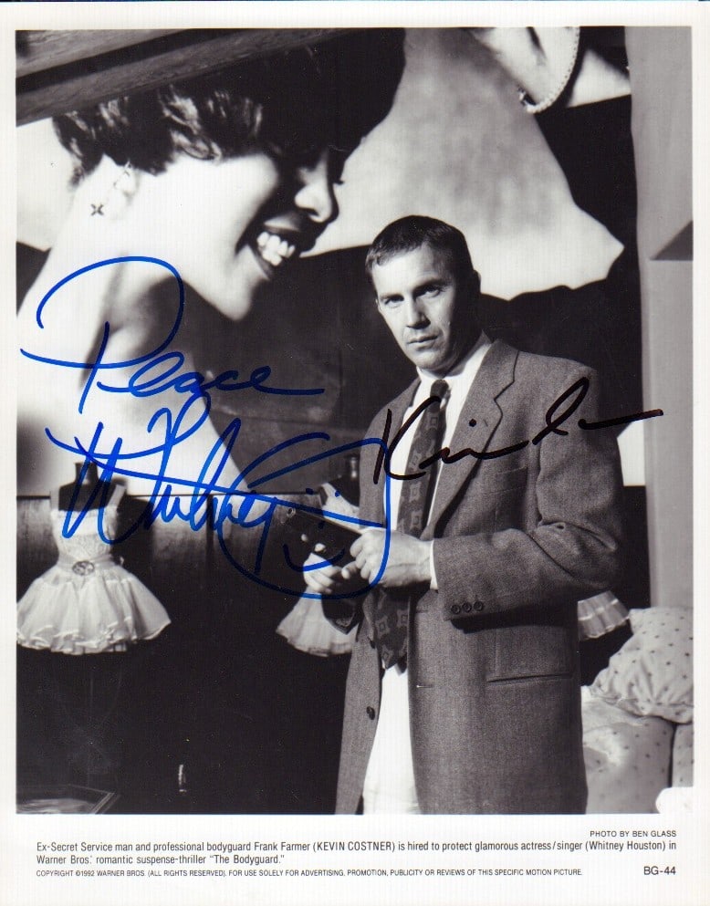 The Bodyguard signed cast photo (1 of 1)
