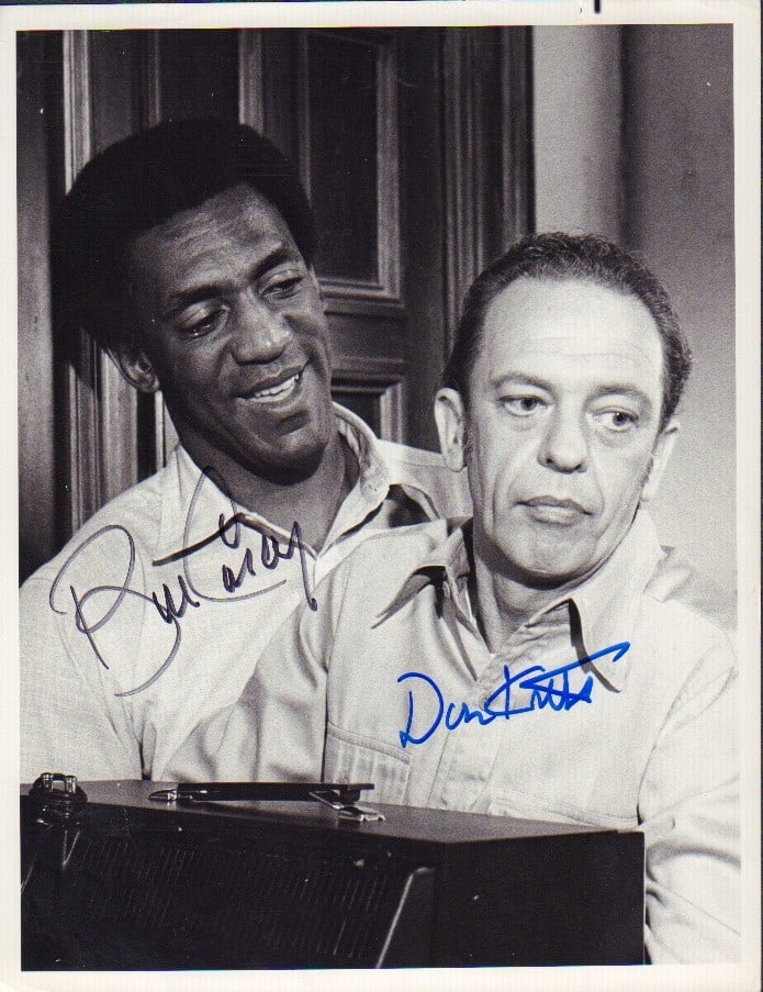 Don Knotts and Bill Cosby signed photo (1 of 1)