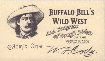 Back to the Future III prop ticket (1 of 1)